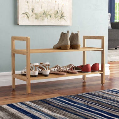 Small floor best sale shoe rack